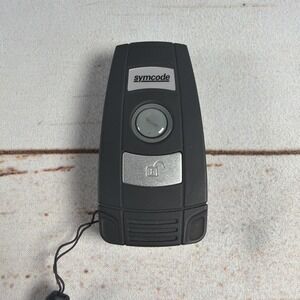 Symcode MJ-X6 Bluetooth Barcode Scanner Handheld Wireless Reader Black Used